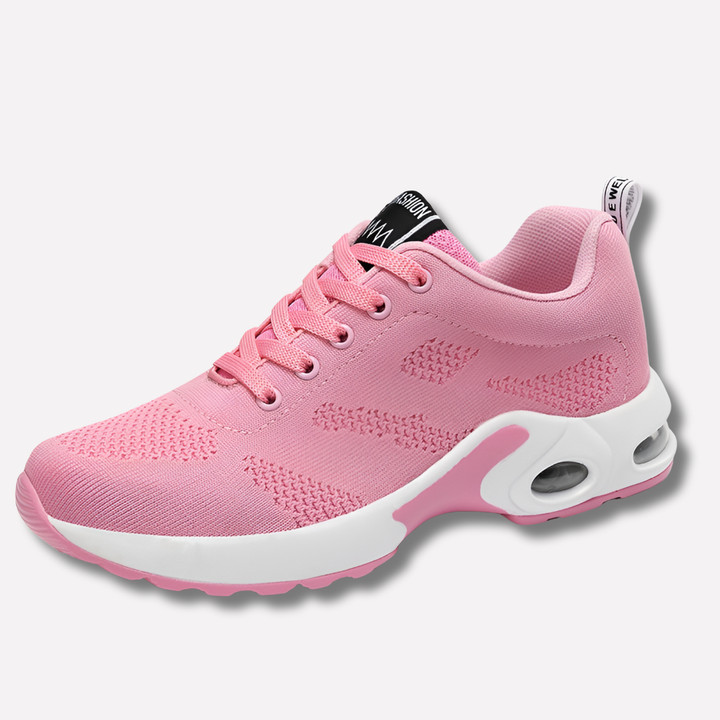 Supportive unisex ergonomic walking shoes with flexible sole, arch support & wide toe-box for pain relief & comfort.