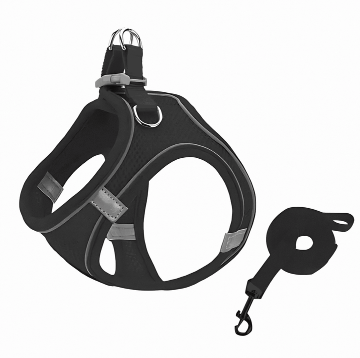 Pet safety first: escape-proof cat harness, fully adjustable for comfortable outdoor adventures & walking.