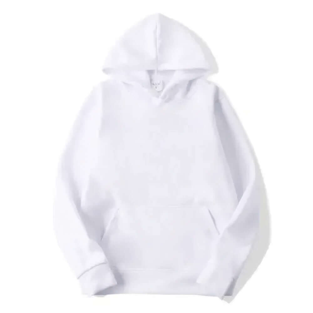 Stylish Unisex Everyday Comfort Hoodie on a hanger, a versatile casual pullover for modern fashion.