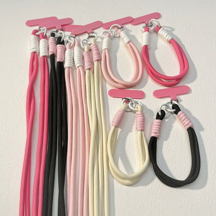 Unisex fabric keychain holder, stylish & durable key fob accessory for organized keys.