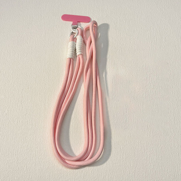 Ergonomic fabric key holder, lightweight unisex key fob organizer for easy handling.
