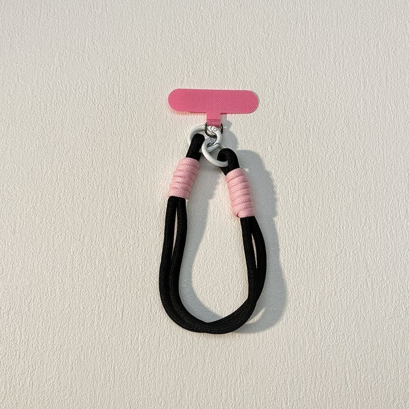 Modern fabric keychain, a durable key fob with stylish design for all key types.