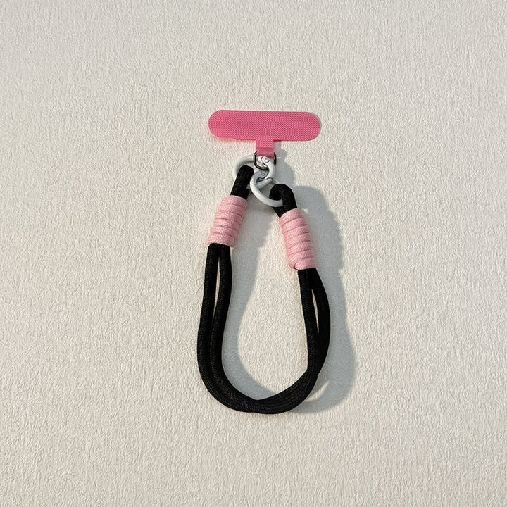 Modern fabric keychain, a durable key fob with stylish design for all key types.