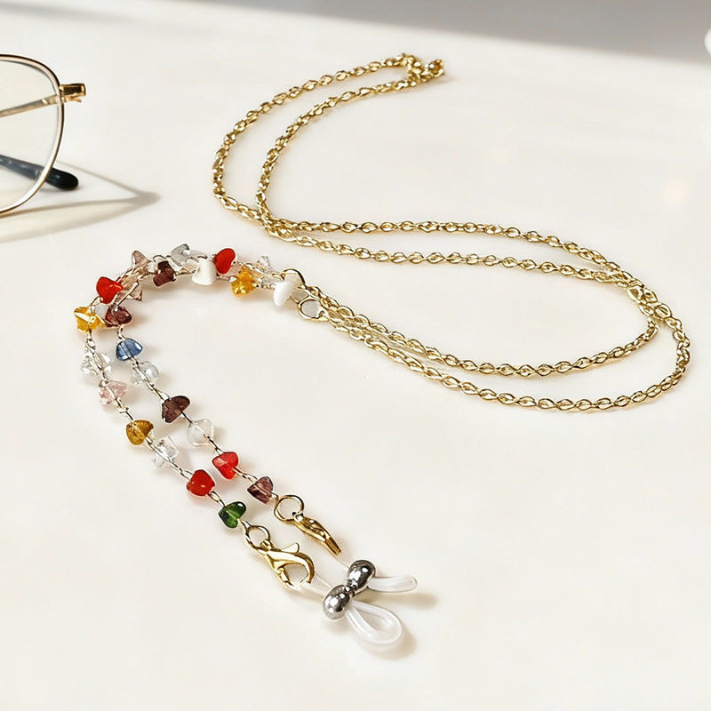 Premium unisex glasses strap, combines fashion with practical eyewear security.