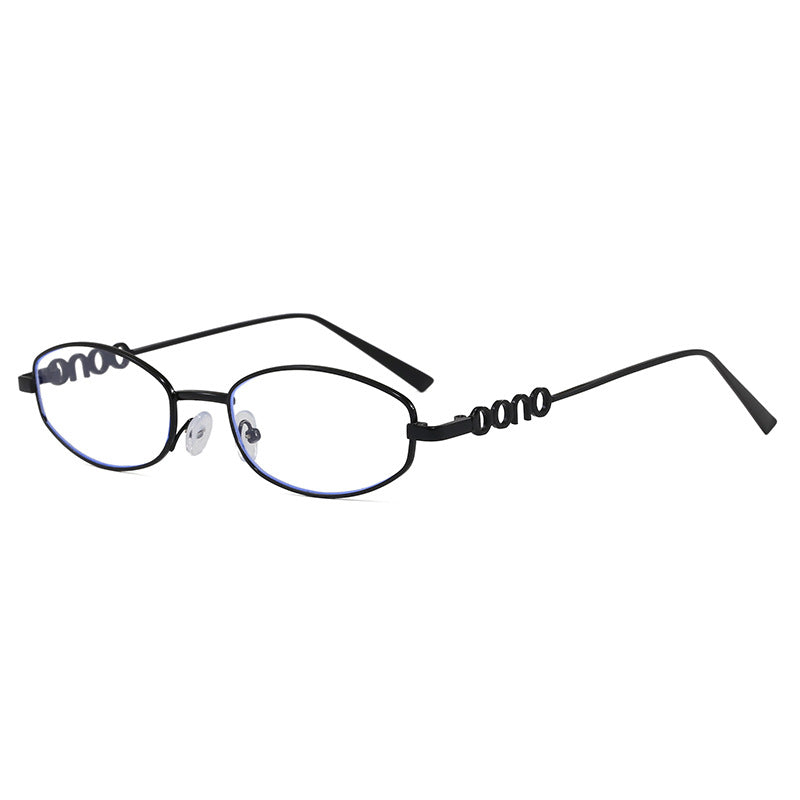 Chic oval sunglasses, durable & lightweight, providing stylish and effective UV protection.