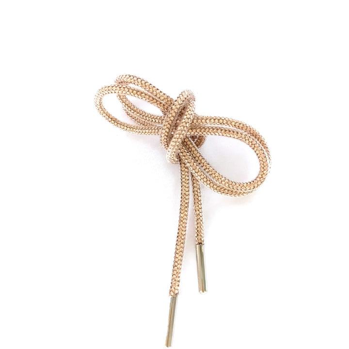 Multi-color striped shoe laces, a unique and stylish upgrade for any fashion sneaker. Trendy accessory.