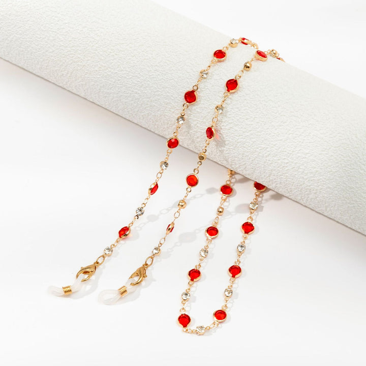 Lightweight & comfortable eyewear chain, a stylish way to keep your sunglasses accessible and safe.