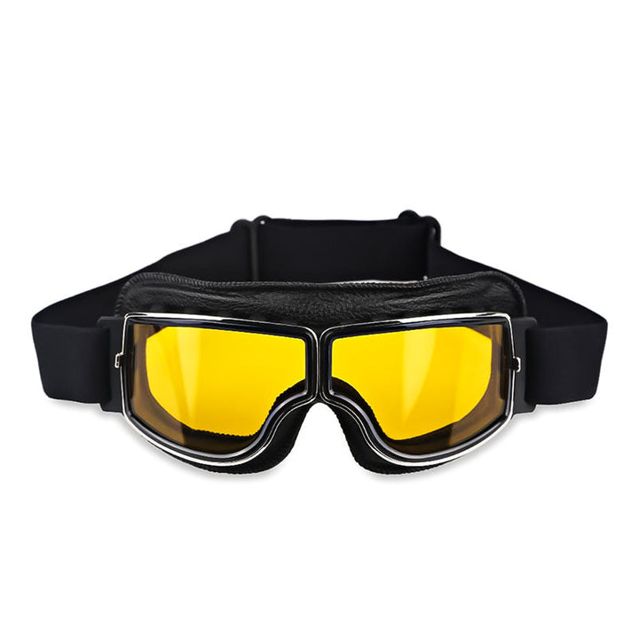 Unisex fit-over goggles with anti-fog & UV protection for clear vision.