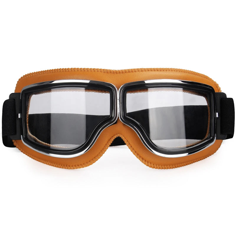 Riding goggles for glasses wearers, anti-fog & UV protective for comfortable, clear vision.
