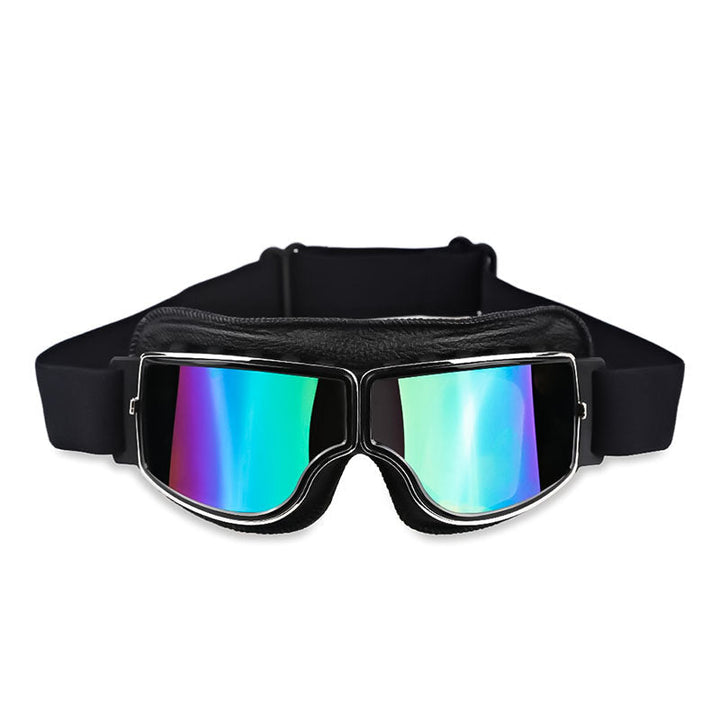 Outdoor safety goggles, unisex, with UV protection, anti-fog lenses & adjustable strap.