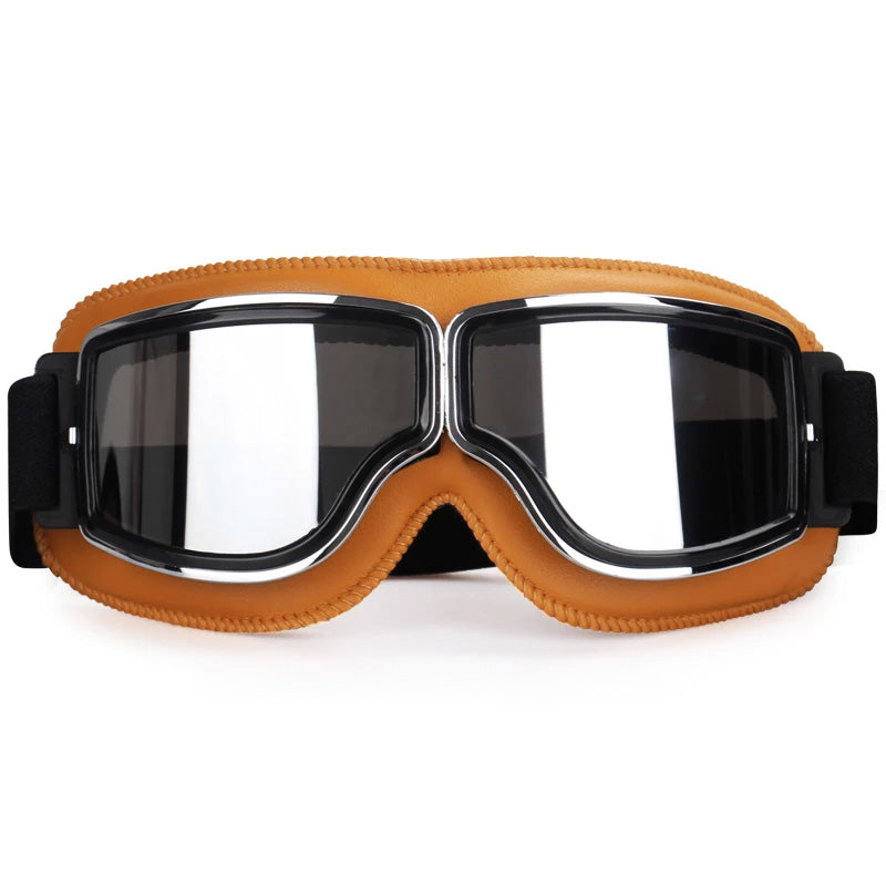 UV protection goggles, anti-fog, clear lenses, ideal for all outdoor safety needs.