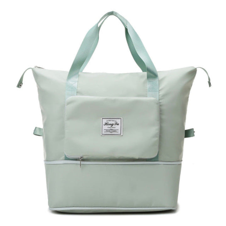Smart lightweight foldable carry-on luggage, compact duffle bag for efficient travel & extra packing.
