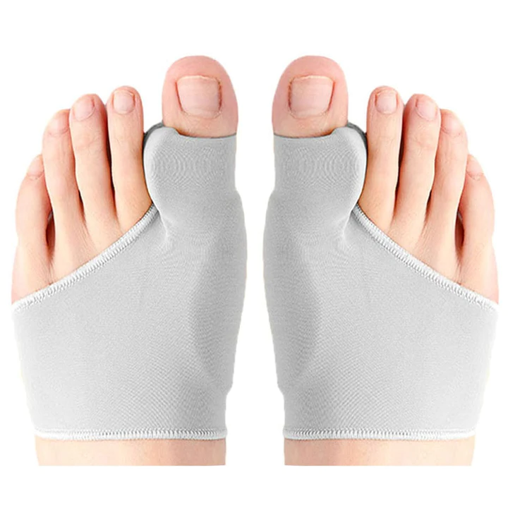 Unisex gel bunion corrector for effective toe alignment & everyday foot pain relief. Supports hallux valgus correction.