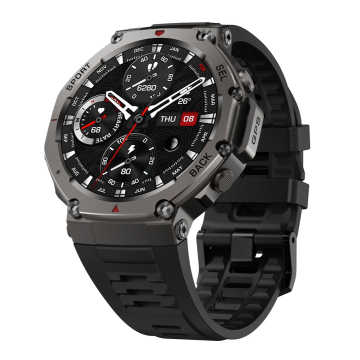 Unisex GPS sport watch with vibrant AMOLED display, 170+ sport modes, and comprehensive health tracking.