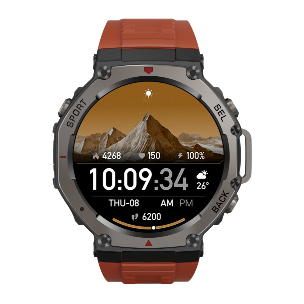 Rugged unisex adventure GPS watch with multi-satellite tracking & waterproof design, ideal outdoor gear.