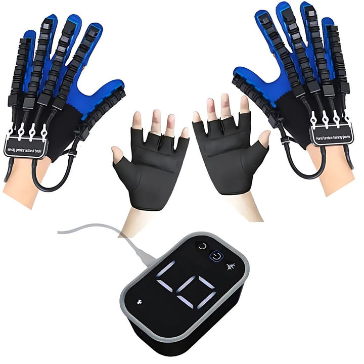 Adjustable unisex glove for hand therapy, promoting faster recovery & flexibility.