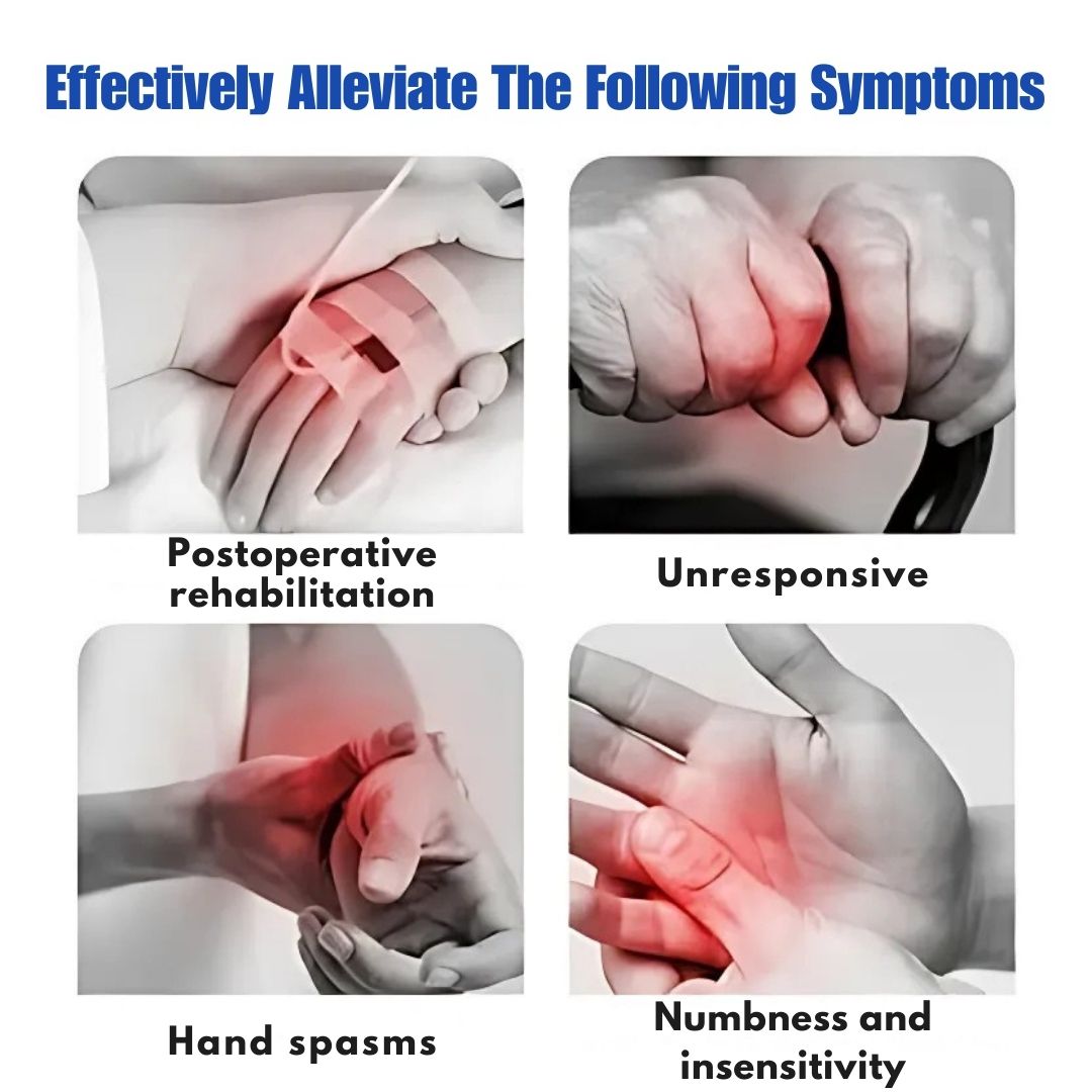 Adjustable hand therapy glove for physical therapy & enhanced movement improvement.