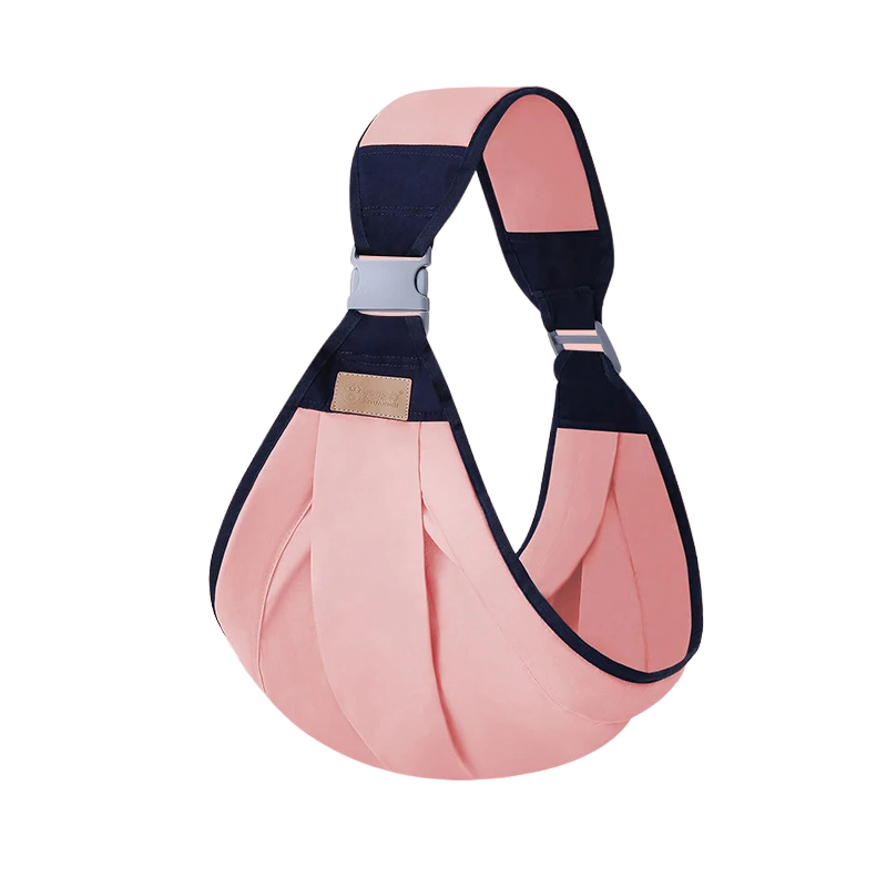 Unisex hands-free baby carrier sling wrap, ergonomic design for newborns & infants.