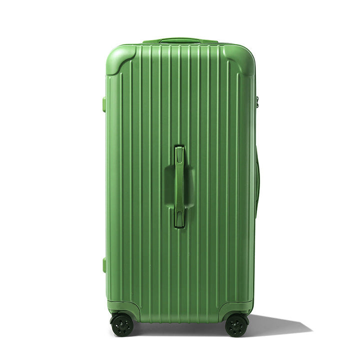 Secure hardshell travel bag with TSA lock, protecting contents on any unisex trip.