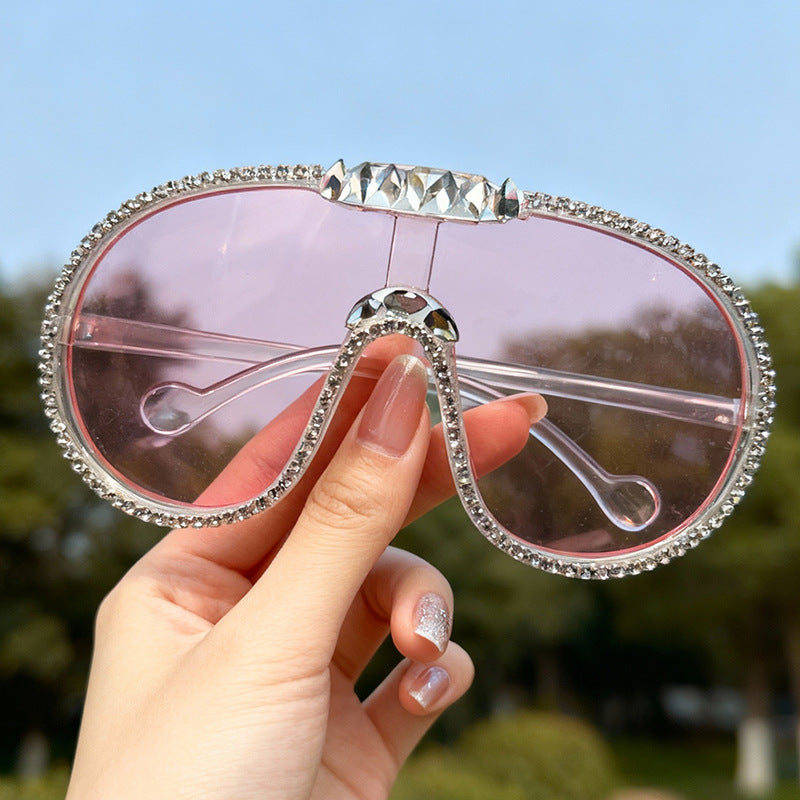 Fun unisex heart-shaped sunglasses. Stylish UV protection eyewear for festivals, parties, or everyday unique fashion.