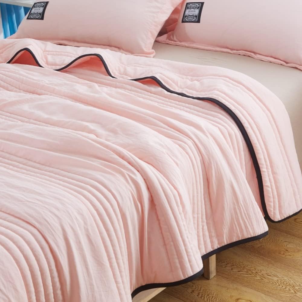 Cooling blanket providing relief from night sweats. Hypoallergenic & breathable, ensures cool, restful sleep.