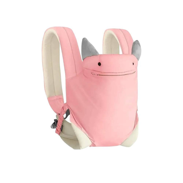 Pink infant baby carrier sling wrap, ergonomic for newborns & toddlers. Provides parent comfort & support.
