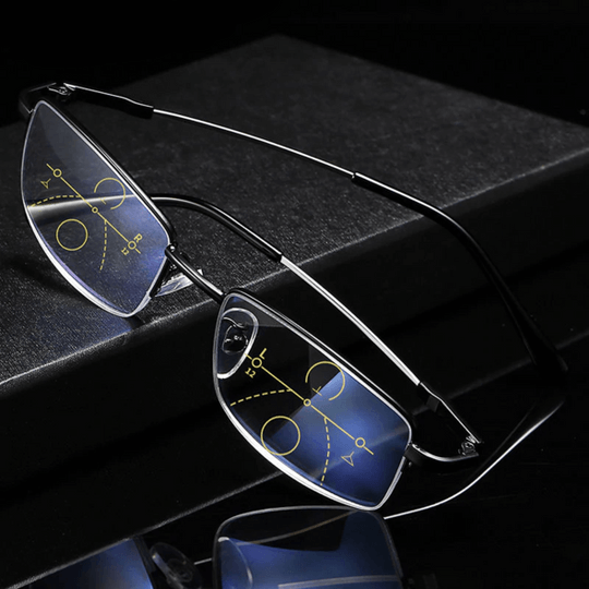 Unisex Intelligent Multifocal Reading Glasses for clear, comfortable vision.