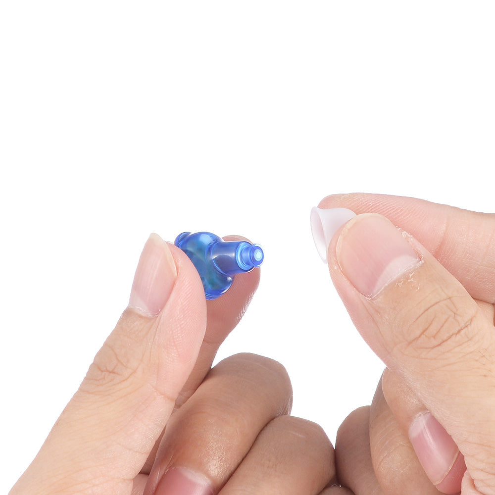 Enhance personal hearing with a discreet, invisible, rechargeable sound amplifier.