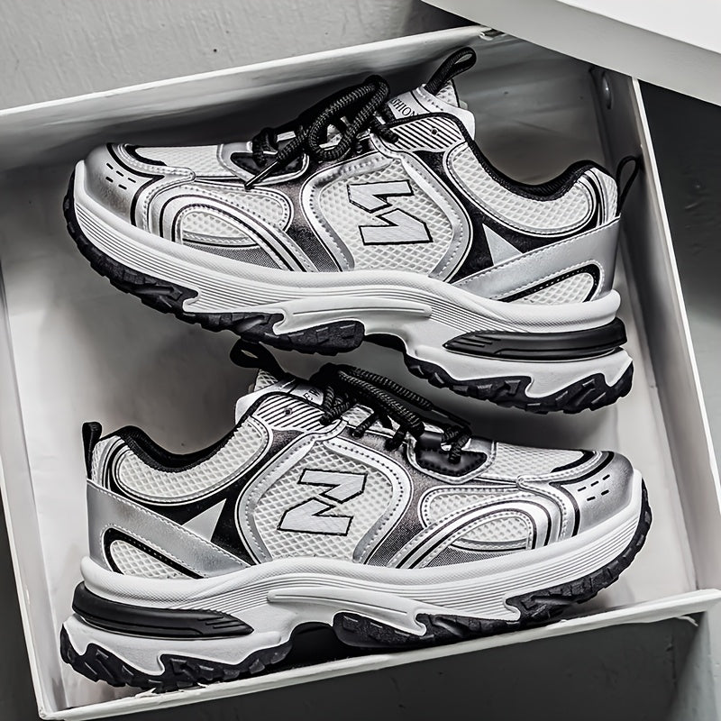 Unisex lace-up sneakers for comfortable everyday wear.