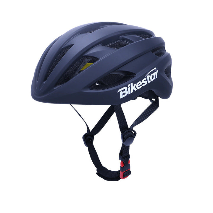 Durable & lightweight cycling helmet, ideal for road cycling & mountain biking, ensuring rider comfort.