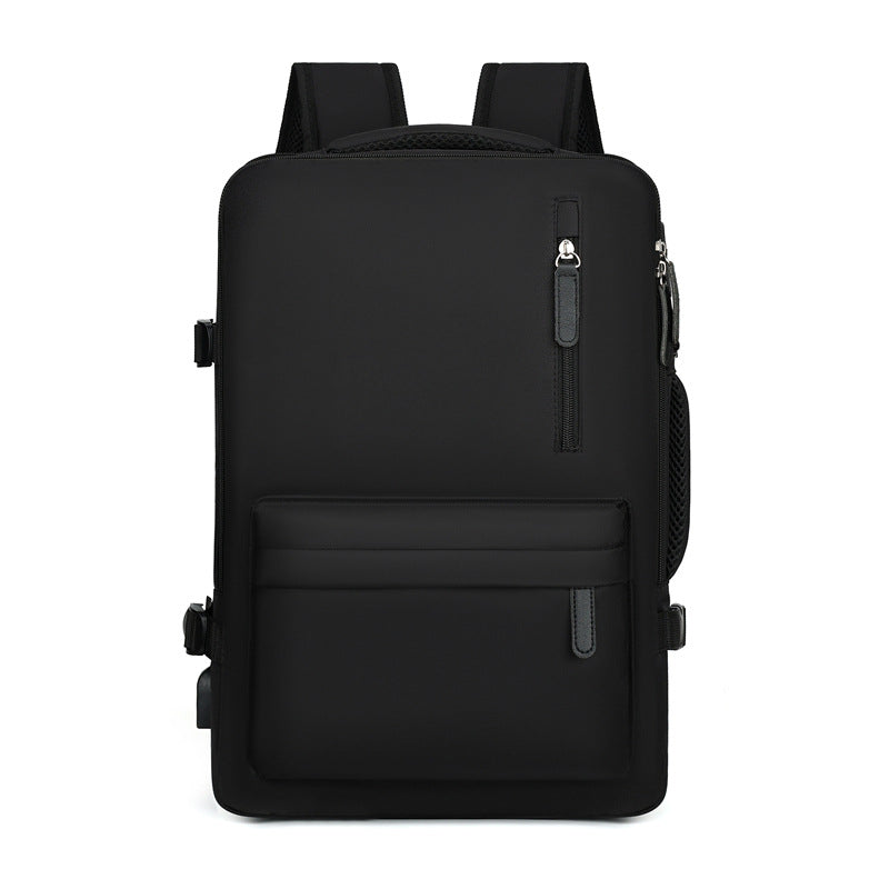 Unisex lightweight multi-compartment backpack for travel, school, & everyday use. Spacious & durable design.