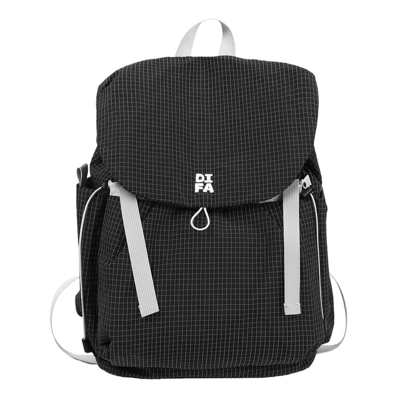 Spacious unisex adventure daypack with multiple compartments, perfect for commuters, hikers, and travelers.