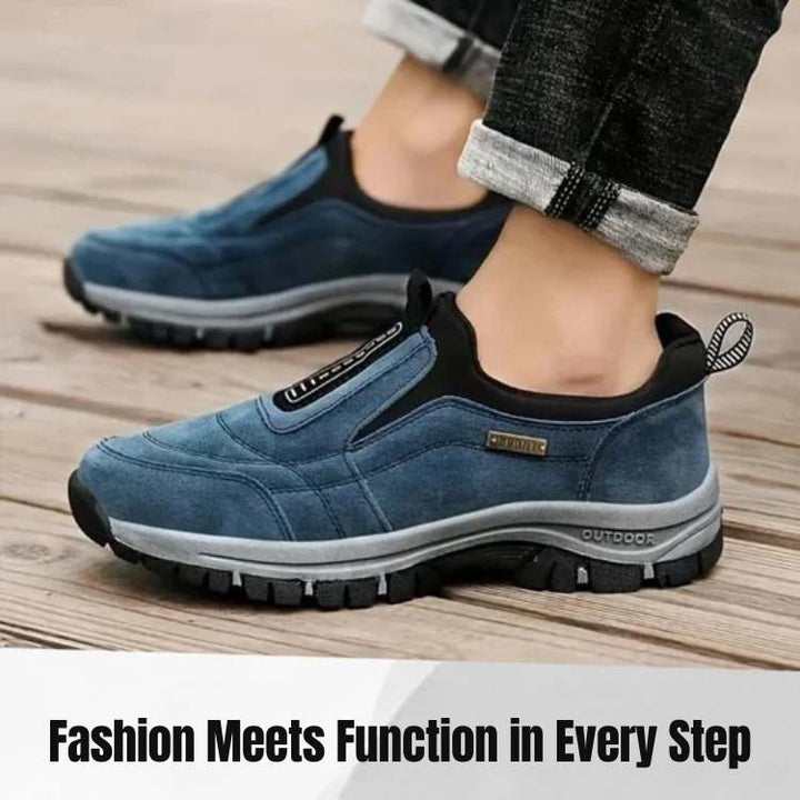 Comfortable unisex walking shoes, ideal for everyday use, outdoor activities, and travel, featuring a lightweight design.