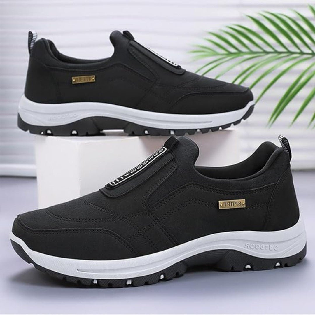 Lightweight unisex athletic walking shoes with a flexible sole, designed for outdoor comfort & everyday adventures.
