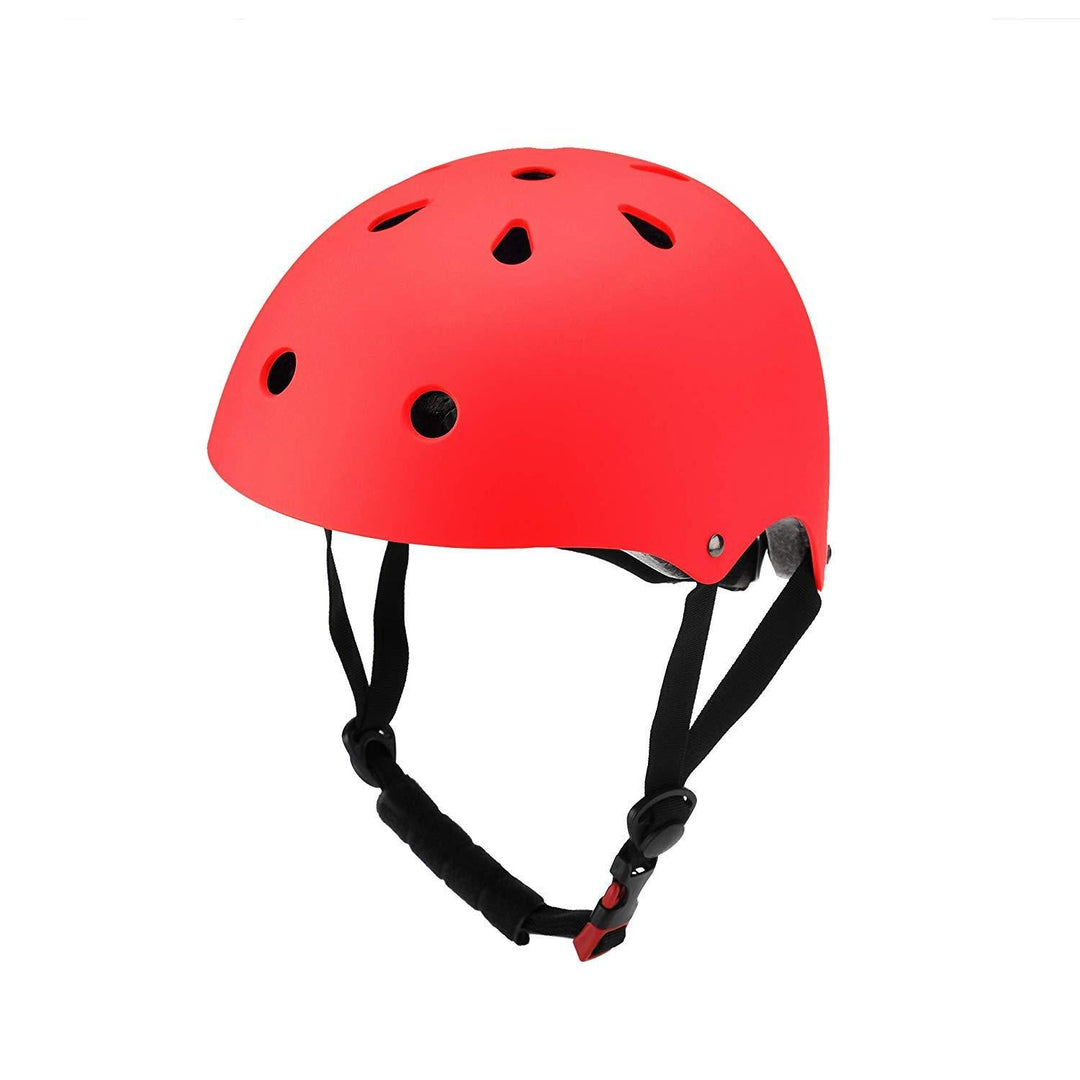 Colorful unisex protective helmet for skateboarding, rollerblading & action sports. Lightweight design.