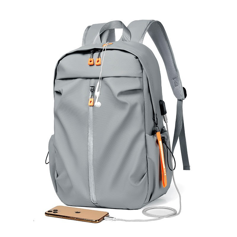Stylish unisex lightweight backpack, ideal for travel, school, or laptop carry with smart internal organization.