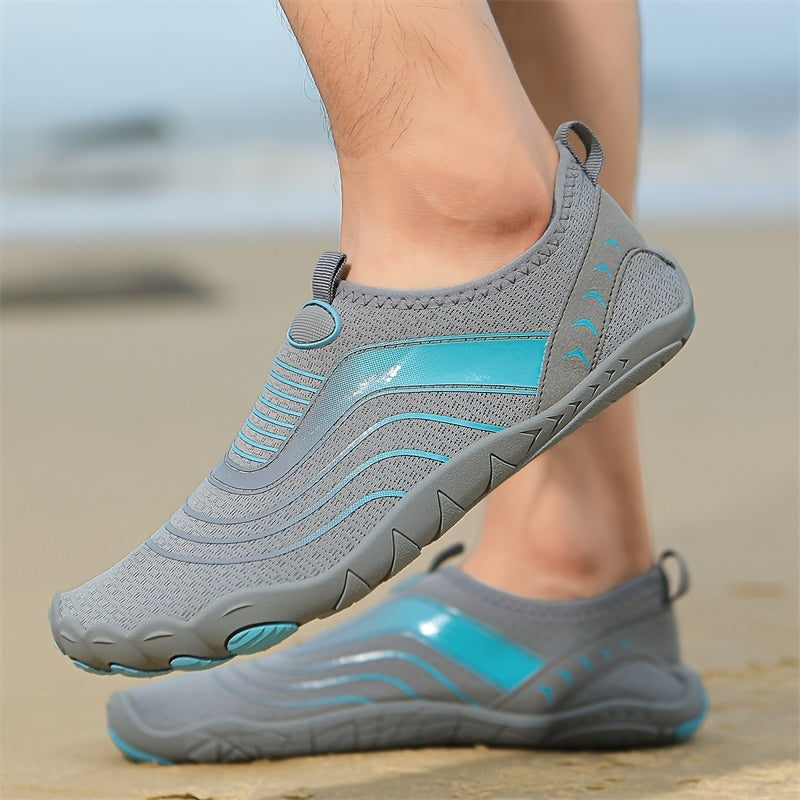 Unisex outdoor water shoes for beach, swimming, & water sports. Quick-dry, lightweight, non-slip design.