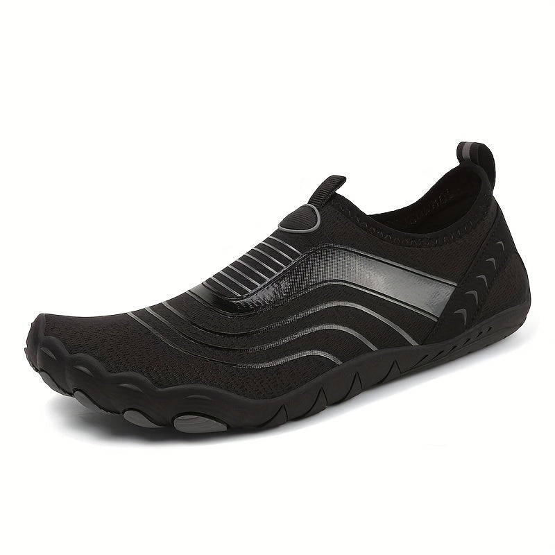Slip-on unisex aqua socks for beach & pool. Lightweight, quick-dry swimming shoes for summer.