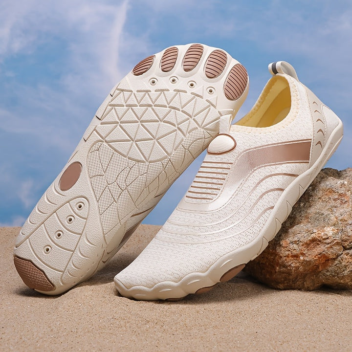 Slip-on water shoes for men & women. Quick-dry, lightweight, non-slip for beach, pool, & water sports.