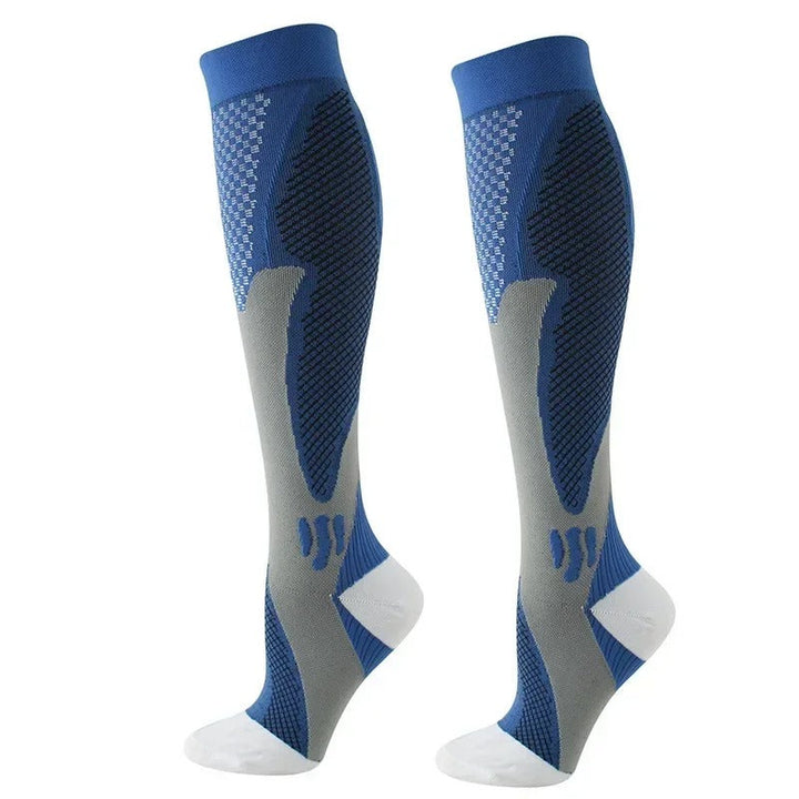 Everyday unisex medical compression stockings for optimal leg comfort, support, circulation & anti-fatigue relief.