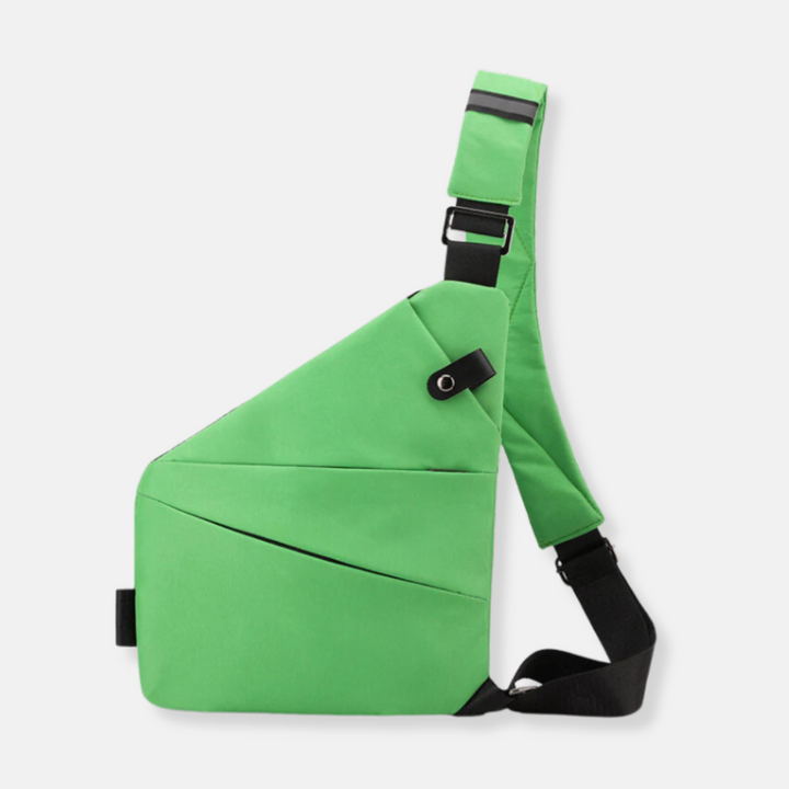 Durable minimalist anti-theft crossbody bag, water-resistant material, built for travel & daily use.