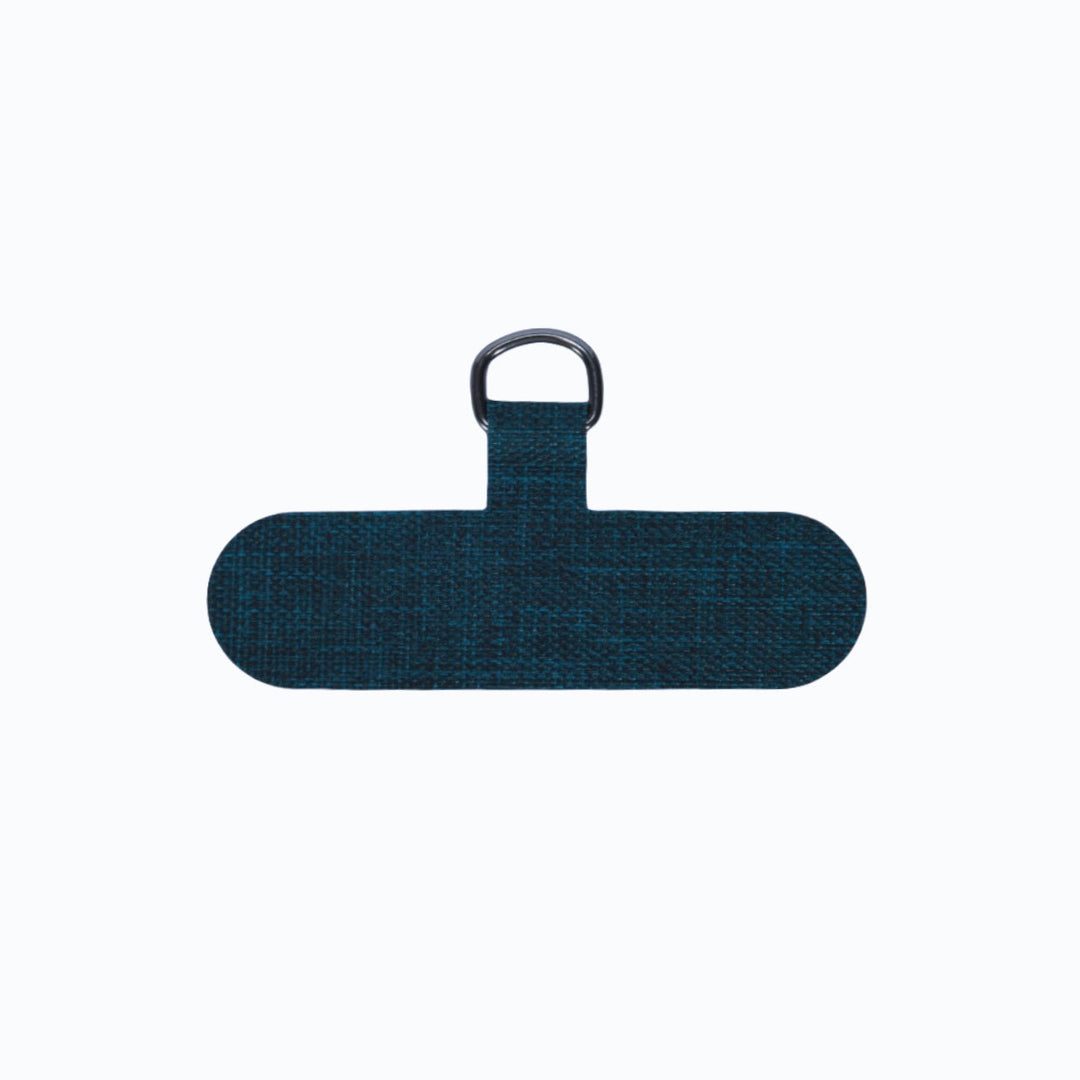 Durable everyday carry keychain, unisex and sleek fabric design.