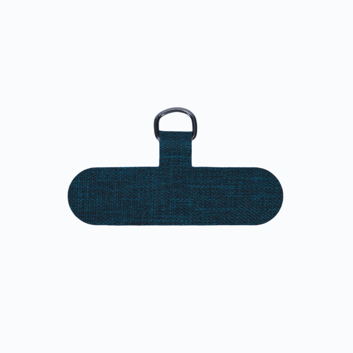 Durable everyday carry keychain, unisex and sleek fabric design.