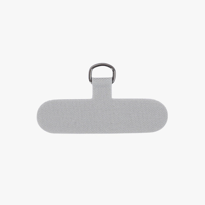 Unisex fabric keychain, simple and durable for secure key management.