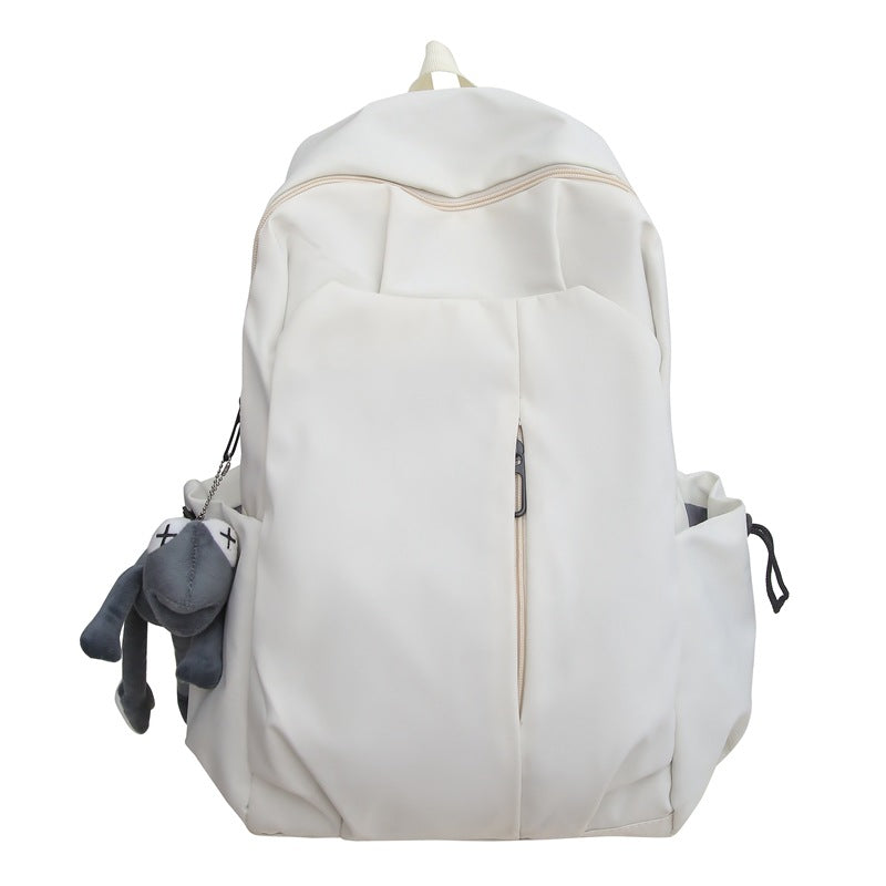 Durable water-resistant utility backpack, minimalist unisex design for travel, school, & daily use. Versatile commuter.