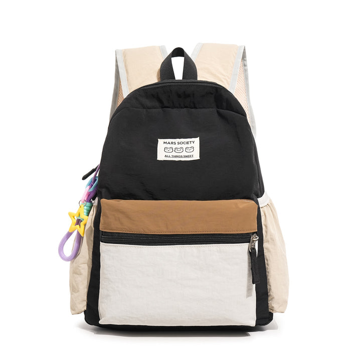 Versatile unisex fashion backpack with comfortable adjustable straps, perfect for school & daily adventures.
