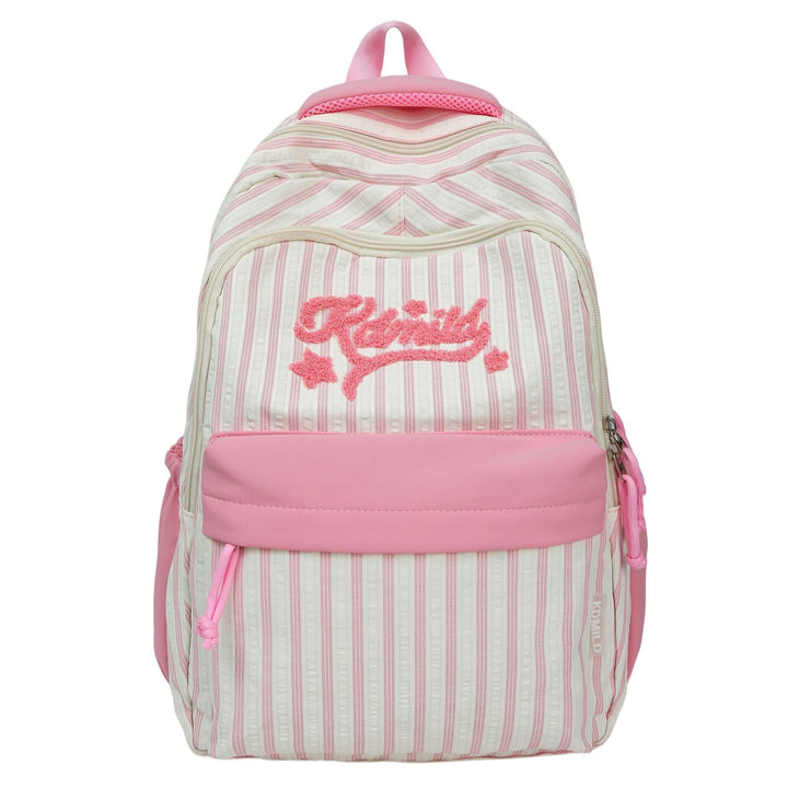 Unisex multi-compartment everyday backpack in a stylish design, perfect for school, work, or travel.