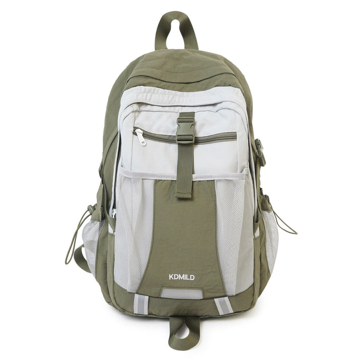 Lightweight daypack for hiking & travel, features multiple compartments for organized outdoor adventure gear.