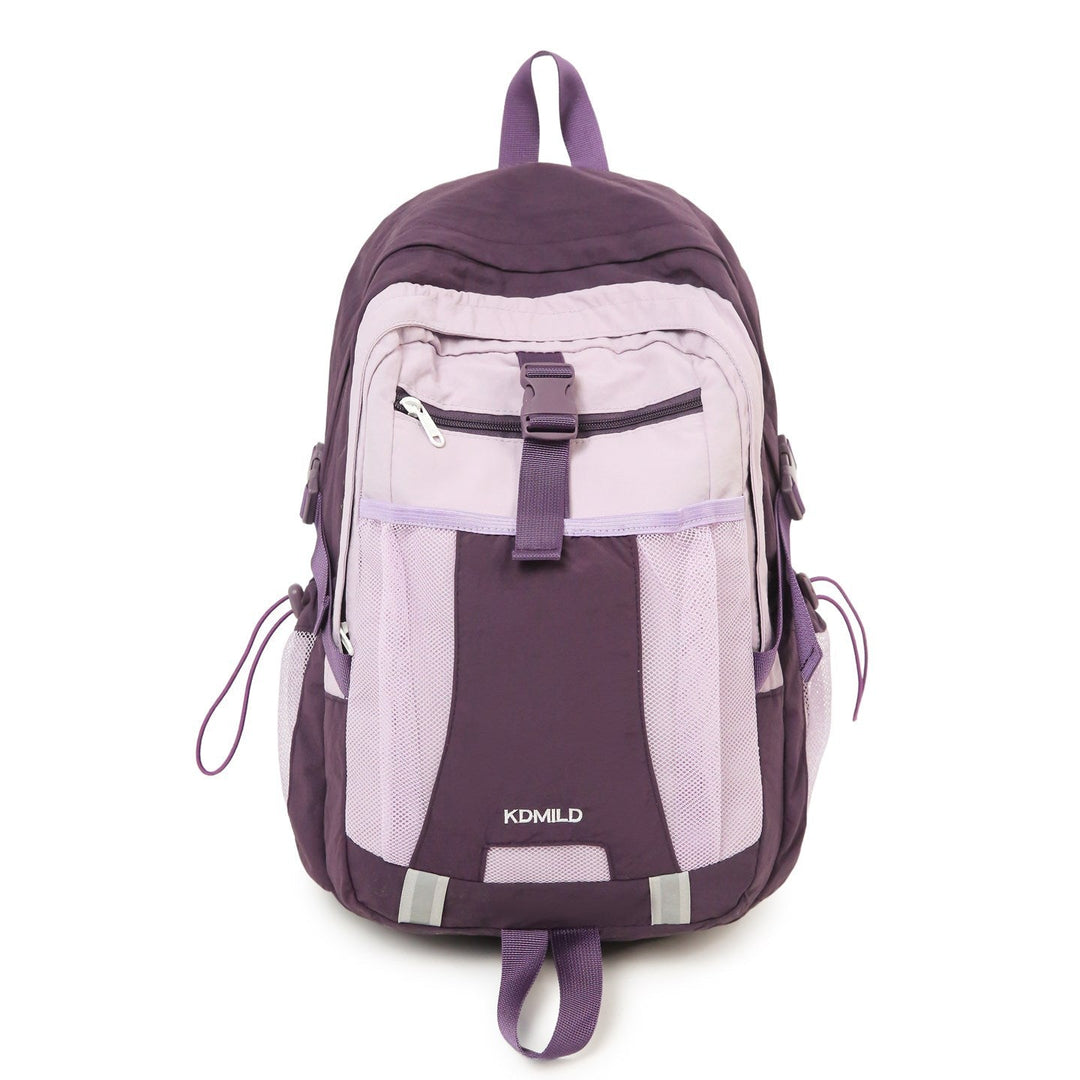 Multi-compartment unisex hiking backpack, durable & water-resistant adventure travel bag for all your outdoor gear.