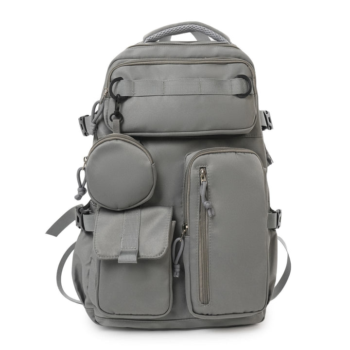 Functional multi-pocket utility backpack for men & women. Great for school, travel, laptop & everyday carry.